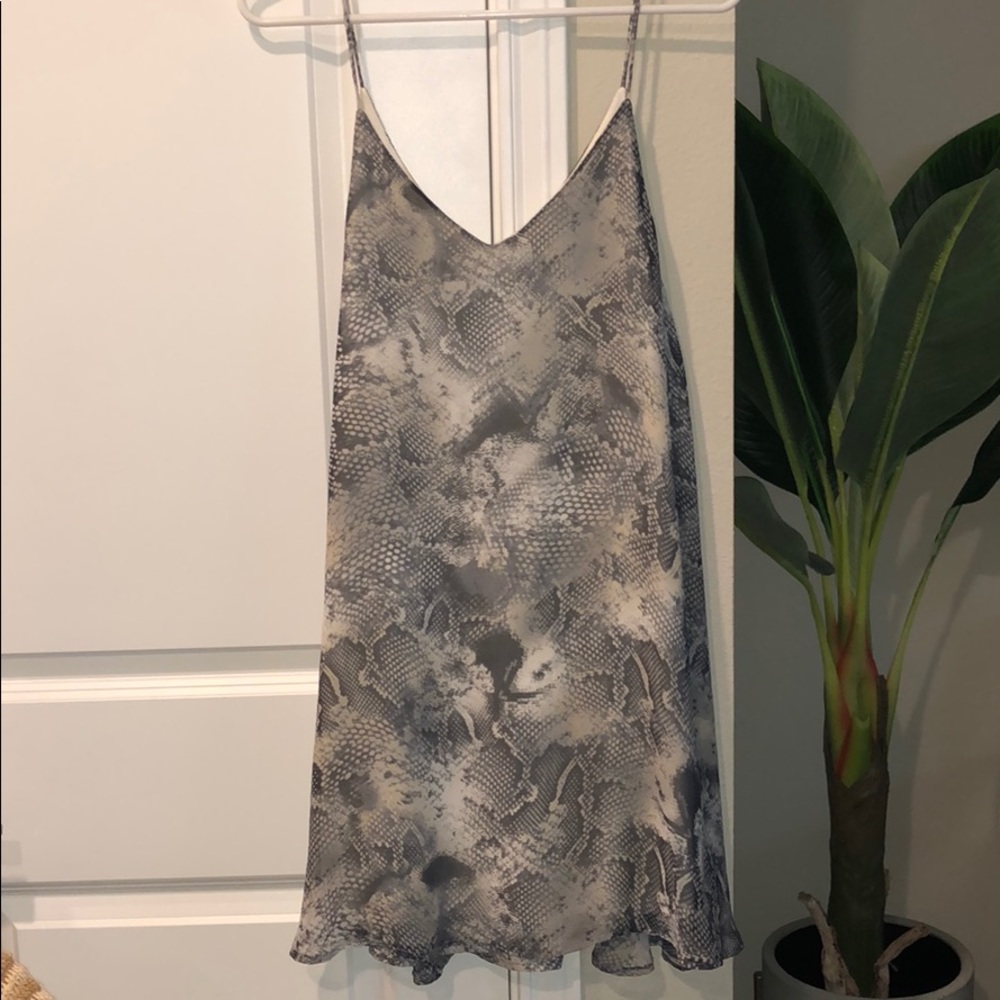 SNAKE SKIN DRESS